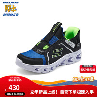 Skechers斯凯奇一脚蹬闪穿鞋红色新年中大童龙年运动鞋403830L 33