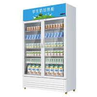 苏勒加热柜商用恒温热牛奶饮料食品外卖饭盒熟食暖柜大型展示柜保温柜  668L双门上机 