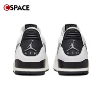 AIR JORDAN Cspace Air Jordan Legacy AJ312白黑色 复古篮球鞋 CD7069-110