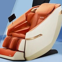 移动端、京东百亿补贴：ROTAI 荣泰 RONGTAI）按摩椅家用全身揉捏全自动小型太空舱按摩沙发椅A36 橙色