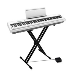 Roland 罗兰 FP-30X 电钢琴 88键力度键盘 白色 X型琴架+单踏板