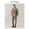 MindBridge 冬季男士羽绒服短款加厚灰鸭绒韩版休闲外套