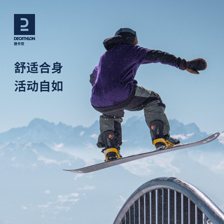 DECATHLON 迪卡侬 滑雪裤男女雪裤单板成人防水男双板SNB500耐磨保暖OVW3