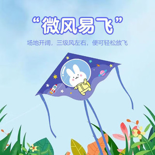 桃李世家 儿童小型风筝 玩具手持 大号款式随机一个