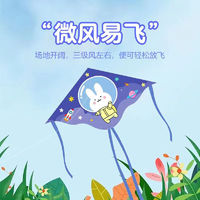 桃李世家日杂小件儿童卡通亲子n小型风筝玩具儿童手持 男孩大号款式一个