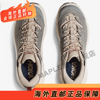 HOKA ONE ONETOR ULTRA LO 男女低帮白灰色全地形休闲减震跑步鞋 白灰色 1130310-lsgs 40