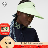 金林德伯格（J.Lindeberg）春夏快干轻量舒适绑带饰时尚GOLF遮阳帽女524286015 K21伊甸园绿 One Size