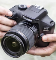Canon 佳能 EOS4000D单反相机18-55III套机3000D入门级高清旅游