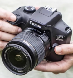Canon 佳能 EOS4000D单反相机18-55III套机3000D入门级高清旅游