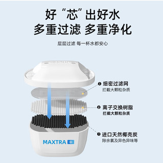 BRITA 碧然德 过滤净水器 家用滤水壶 净水壶MARELLA3.5L一壶一芯（星光银）