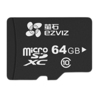 88VIP：EZVIZ 萤石 监控SD内存卡高速TF卡64G储存卡视频录像摄像机安防监控专用