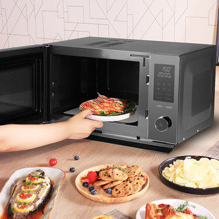 Galanz 格兰仕 微波红外定温加热 900瓦速热 变频微波炉 光波炉 烤箱一体机 家用平板