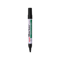 uni 三菱铅笔 580B 单头油性记号笔 黑色 单支装