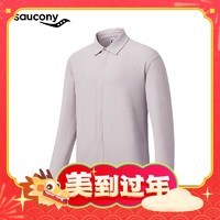 saucony 索康尼 男款长袖衬衫 SC2249040A