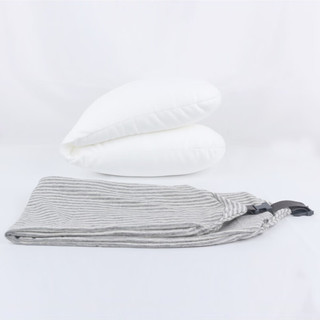 地平线8号（LEVEL8）多功能颈枕 舒滑款办公午睡商务便携旅行枕u型枕护颈枕可拆洗 条纹
