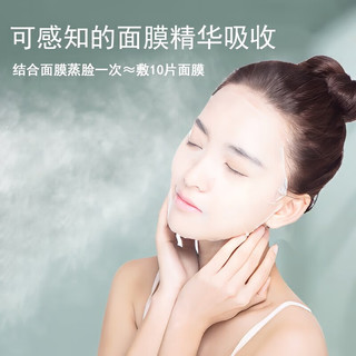 K·SKIN 金稻 热喷蒸脸器补水蒸脸仪纳米喷雾仪家用脸部美容仪面部加湿器熏脸蒸汽机蒸面仪中药热敷女生 白色 单热喷蒸脸器可加药包香薰