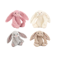 jELLYCAT 邦尼兔 英国JELLYCAT邦尼兔粉色白色毛绒玩偶可爱公仔新年礼物