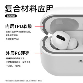 UNIICO适用AirPodsPro保护套苹果3蓝牙耳机airpods硅胶软壳12代二苹果耳机壳套三代保护壳pro二代耳机套