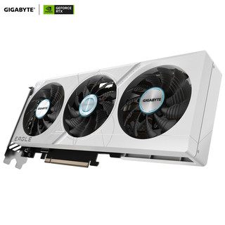 技嘉（GIGABYTE）4060Ti显卡 冰猎鹰 GeForce RTX 4060 Ti Eagle OC ICE 8G DLSS3电竞设计智能学习电脑独立显卡2K 