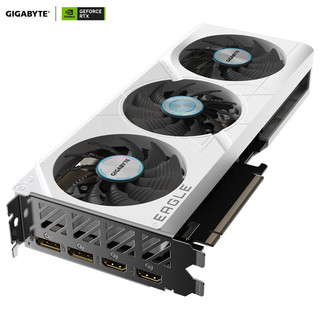 技嘉（GIGABYTE）4060Ti显卡 冰猎鹰 GeForce RTX 4060 Ti Eagle OC ICE 8G DLSS3电竞设计智能学习电脑独立显卡2K 