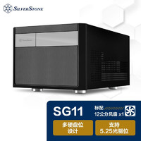 SG11珍宝11 黑色MATX机箱 支持长显卡 充裕的CPU散热空间 G410SG11B000020