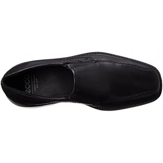 爱步（ECCO）男式套脚乐福鞋休闲商务一脚蹬皮鞋时尚简约 Black 11 - 11.5 (45码)