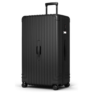 soo 行李箱男大容量拉杆箱32英寸超大号皮箱子密码旅行箱女大尺寸黑色 32英寸