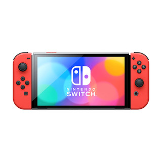 Nintendo 任天堂 Switch (OLED) 版本马力欧红色套装体感健身家用