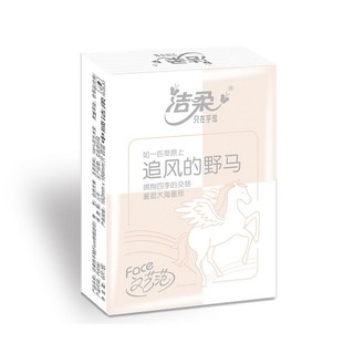 C&S 洁柔 手帕纸 百花香味4层7片面巾纸*12包 王者荣耀Face 小乔乐开花