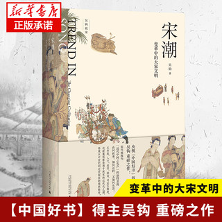 宋潮:变革中的大宋文明  吴钩 广西师大出版社 宋朝文明 风雅宋宋史 历史文学类书籍 吴钩说宋书系博库网