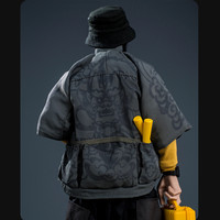 模言工社Mr.bone & trickyman12⻰年12⼨可动⼈偶大娃手办