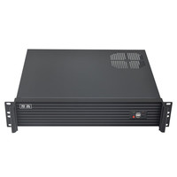 厚尚 2U工控机箱电脑服务器机箱m-atx主板atx标准电源位深350