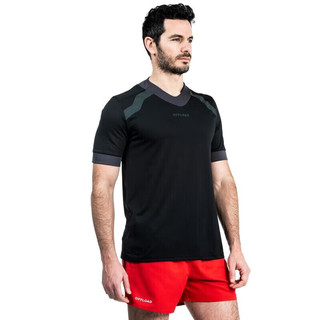 DECATHLON 迪卡侬 运动短裤短袖T恤  rugby黑色  2619900