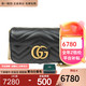  GUCCI 古驰 女包牛皮经典双G单肩包Marmont系列女士 16.5cm迷你476433 DSVRT 1000　