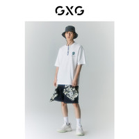 GXG男装 2022年夏季PAOLA联名系列圆领短袖T恤