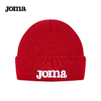 Joma 荷马 运动 毛线针织帽子 跑步户外 保暖儿童登山百搭 包头冷帽 红色(儿童) 均码
