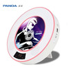 熊猫（panda）CD-62 蓝牙壁挂式CD播放机光碟音乐专辑播放器台式充电插TF卡音响一体机（红色）  CD-62红色【蓝牙/挂壁/CD音响】