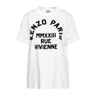 Kenzo 奢侈品潮牌 女士 T恤 White XS INT