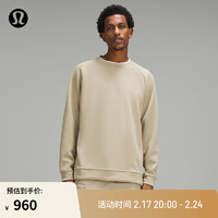 lululemon丨Smooth Spacer 男士圆领卫衣 LM3FDUS 指南针卡其色 S