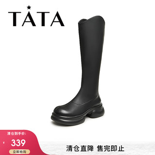 他她（TATA）【女鞋合辑】 非质量问题不退换 WNV01DG3黑色（单里） 40