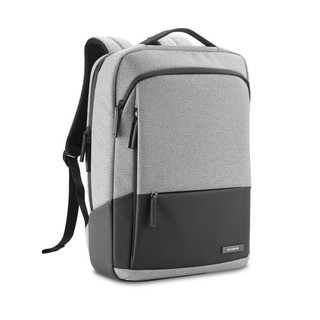 新秀丽（Samsonite）时尚双肩包商务通勤笔记本电脑包大容量轻便书包NU4 浅灰色