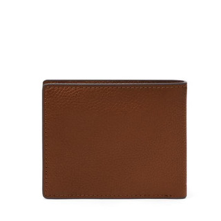 Fossil/化石皮革双折零钱包卡包证件包棕色男包奢侈品潮牌ML4579210 Medium Brown os