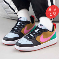 耐克（NIKE）休闲鞋女鞋2024春季运动鞋COURT百搭低帮板鞋DV5456-108 DV5456-004多色拼接 36