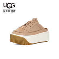 UGG 春季新款女士舒适时尚一脚蹬包头系带休闲鞋穆勒鞋 1152756