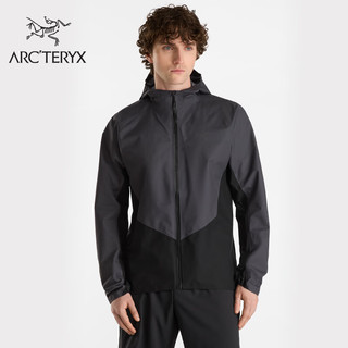 ARC'TERYX 始祖鸟 ARC’TERYX始祖鸟 NORVAN_SHELL JACKET GORE-TEX 防水 男子 冲锋衣 Graphite/Black/灰黑/黑色 L