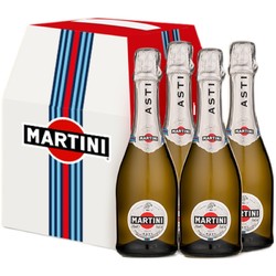 MARTINI 马天尼 起泡酒Asti阿斯蒂375ml*4礼盒装葡萄酒