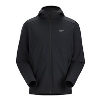 始祖鸟（ARC’TERYX）Kyanite Lightweight  男子抓绒衣衫 轻度保暖内层连帽衫夹克男 X6461/25151 连帽-黑色 S（60kg-70kg） X000006461-BLACK