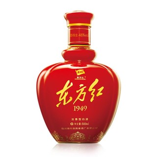 剑南春 东方红 1949 46%vol 浓香型白酒 500ml 单瓶装