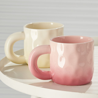 原创马克杯陶瓷杯子家用高颜值水杯女生小众设计感咖啡杯茶杯