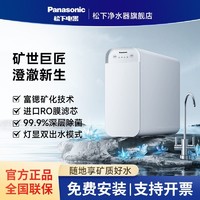 Panasonic 松下 净水器800G家用直饮机自来水过滤器净水机纯水机厨下RO反渗透